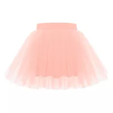 Saia Tule Infantil Menina Curta Tutu Fantasia Bailarina 