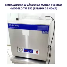 Maquina A Vacuo Tm 250 C/ 2 Cavidade Para Liquidos E Pastoso