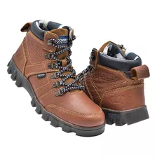 Bota Caballero Discovery 2390 Piel Café Montaña 25 Al 30