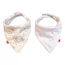 Baberos Bandana Combo X 5 Reversibles De 0 A 3 Años