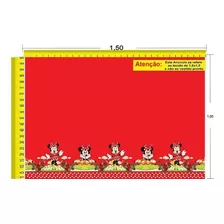 Tecido Temático - Minnie E Mickey Mouse #72 1,0x1,5