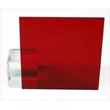 Lamina Plexigla Acrilico Translucido 1 8 (3 Mm) Color Rojo