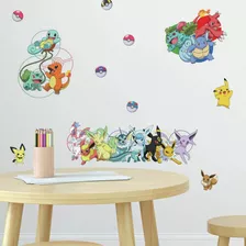 Roommates Rmk4150scs Pokemon - Pegatinas De Pared Con El Per