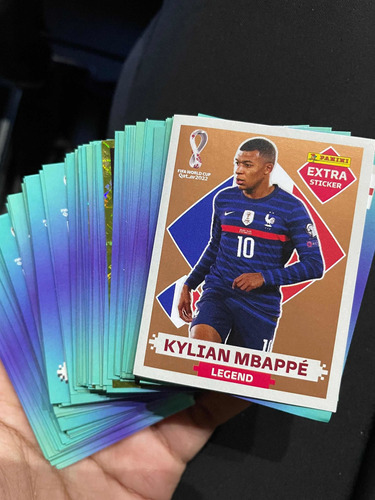 KYLIAN MBAPPÉ BRONZE - EXTRA LEGEND (França) - Figurinha Original