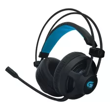 Fone De Ouvido Gamer Fortrek G Pro H2 Preto Com Luz Azul