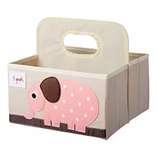 3 Brotes Pañal Caddy Elefante Rosa