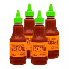 Molho De Pimenta Mexicano 270ml Cepêra - 4 Unidades