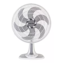 Ventilador De Mesa 30 Cm Blanco, Helice Gris-ventisol