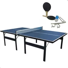 Mesa Tênis De Mesa 12mm Rede Raquete Mdf Sports Mania