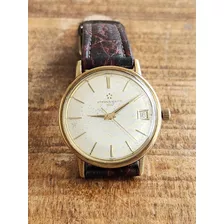 Relógio Vintage Suíço Eterna Matic 3000 Bezel Em Ouro