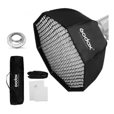 Softbox Octabox 95cm Bowens Com Grid Colméia Octagonal Nfe 