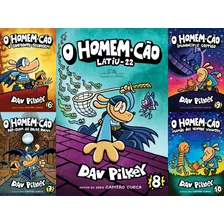 O Homem-cão Do Livro 6 Ao 10, De Dav Pilkey. Editora Companhia Das Letrinhas, Capa Mole Em Espanhol, 2022