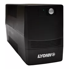 Ups Estabilizador 500w Lyonn Desire Soft Led Usb 4 Tomas Color Negro