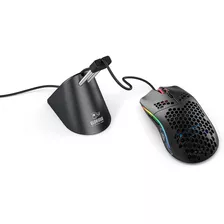 Mouse Glorious Pc Gaming Race, Negro/con Cable/agarracables