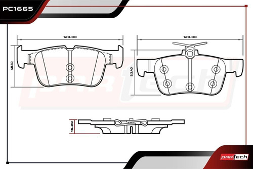 Balatas Traseras Ford Fusion 2.0l 2019 Foto 2