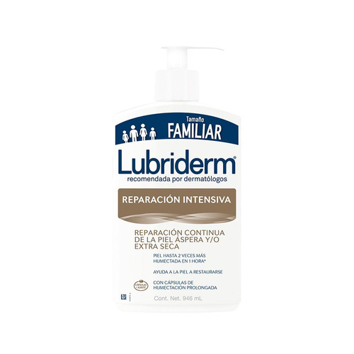 Crema Líquida Lubriderm Reparación Intensiva Con Dosificador 946 ml