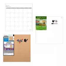 Set Tableros Modular X3 Und Agenda Corcho Acrilico Alfra