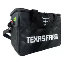 Bolsa Térmica Preta Com Alça Texas Farm Para Praia Passeio