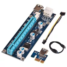 Cabo Riser Usb 3.0 60cm 008s Pci-e 1x To 16x - Realengo