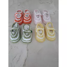 Zapatos De Bebe Crochet