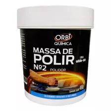 Massa De Polir Numero 2 Branca 400g Orbi Quimica