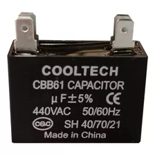 Capacitor Cuadrado 2uf Aires Acondicionados / Ventiladores