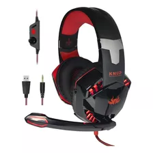 Headset Fone Ouvido Knup Gamer Pc Celular Ps4 Ps5 Xbox Over