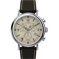 Waterbury Standard Chronograph 41mm Fabric Strap Cream