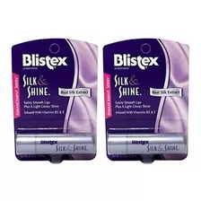 Blistex Silk - Shine Lip Balm (paquete De 2)