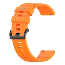 Correa Para Smartwatch Cubitt Ct23-s Naranja Neón