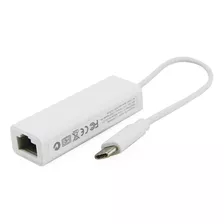 Adaptador Usb Tipo C / Thunderbolt 3 X Rj45 Lan Rede Macbook