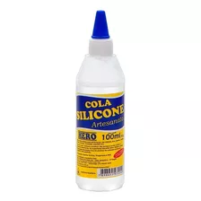 Cola Silicone Hero Para Artesanato 6 Unidades De 100ml