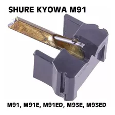 Agulha N91 Kyowa Para Shure M91 M93 N93 Diamante Japonesa