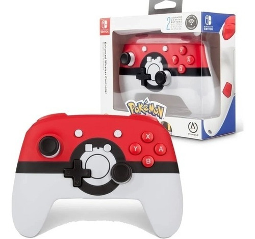 Controle Nintendo Switch Wireless Enhanced Pokémon Pokeball 