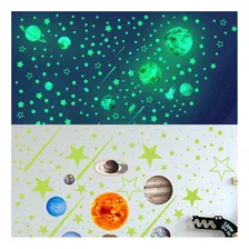 Astronauta Estrellitas Fluorescentes De Pegatinas Decoración