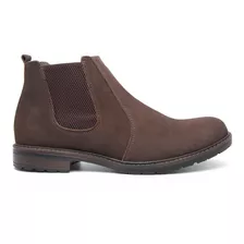 Botina Masculina Chelsea Country Em Couro Legitimo Conforto