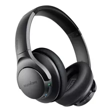 Auriculares Gamer Inalámbricos Soundcore Life Series Life Q20 A3025 Black Con Luz Led