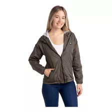 Campera Mujer Rompevientos Impermeable Capucha C.art. 704