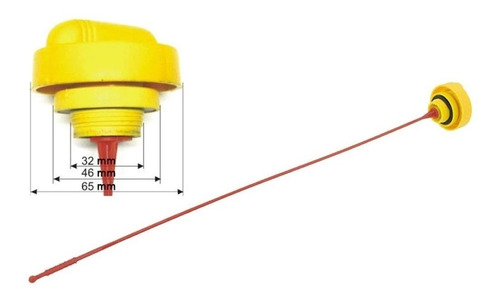 Bayoneta De Aceite Para Renault Clio Modus Euroclio Foto 4