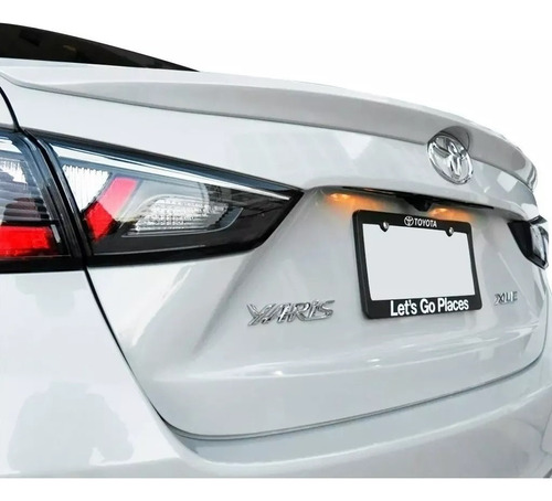 Aleron Spoiler Para Toyota Yaris Sedan 16-18 Foto 4