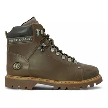 Bota West Coast Worker Classic Couro Anilina Café Bronze