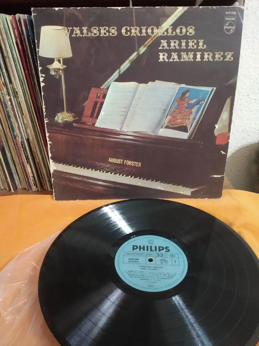 Ariel Ramirez - Valses Criollos - vinilo 1980