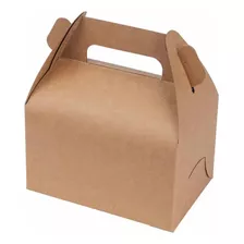 Caja Lonchera Kraft Chica Pollo Dibujos X 10 Unidades