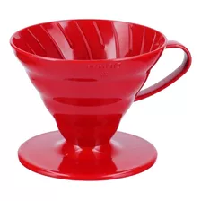 Cafetera V60-02 Rojo Hario De Ceramica 