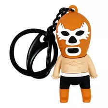 Por México Lucha Libre Wrestler 3d Keychain, 2.1 Luchador D