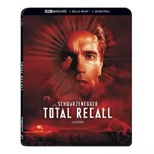 Película 4k + Blu-ray Original Total Recall Vengador Futuro