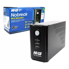 Nobreak Nhs Mini Senoidal 600va/300w, Ent. Bivolt, Saída