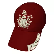 Gorra De Bombero Logo Nacional Mexico, Reflejante