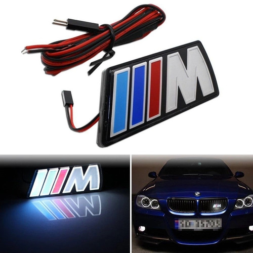 Emblema M Parrilla Led Bmw Foto 2