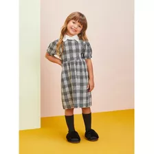 Vestido Momi Em Jacquard Xadrez